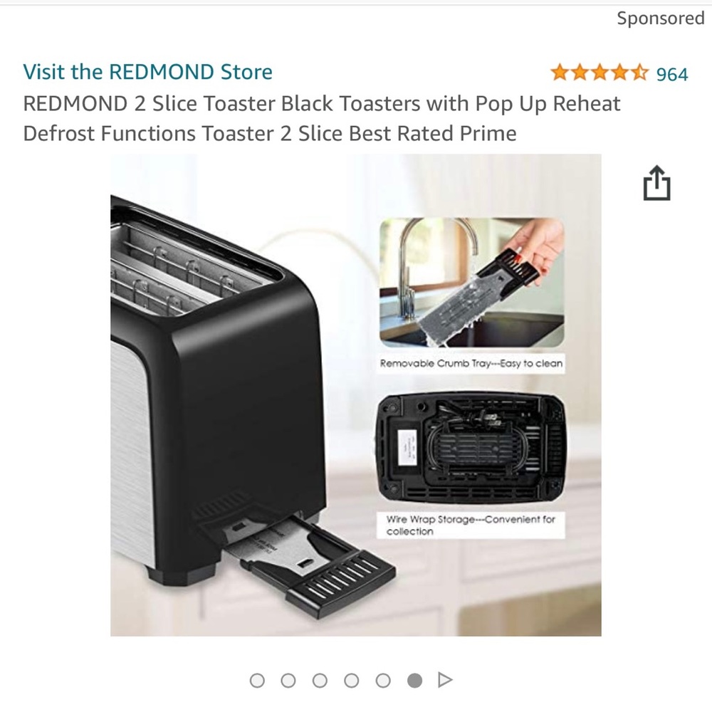 Redmond2 toaster - Picture 3 of 6